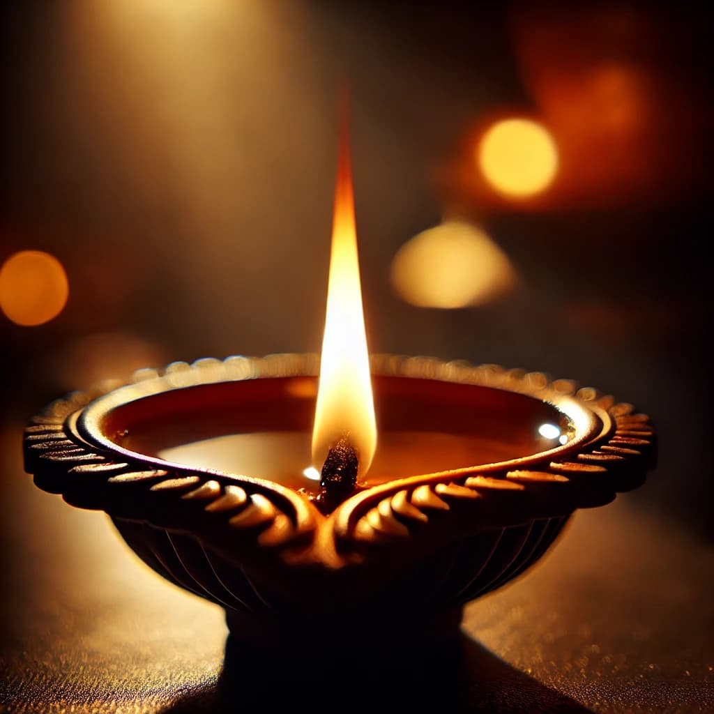 Lampe à huile - Diwali Yoga
